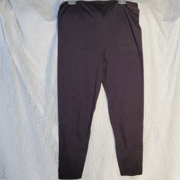 Undercover Wear black leggings, poly/cotton, stretchy New - Picture 1 of 3